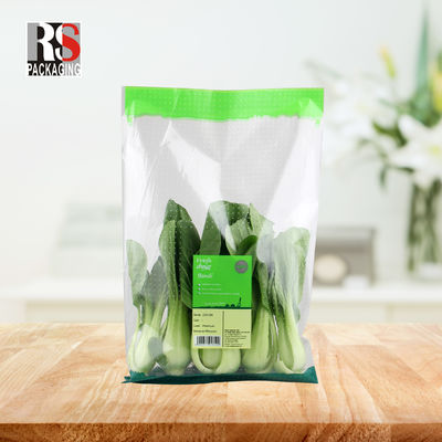 Sacchetti di lattuga micro-perforati riutilizzabili riciclabili per imballaggi di frutta e verdura