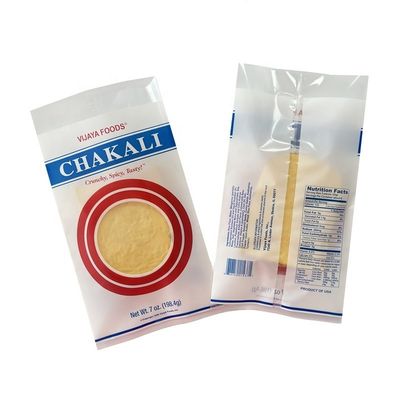 Stampa personalizzata Sacchetti di gnocchi di carne sigillabili termicamente Sacchetto aspiratore per gnocchi sicuri surgelati