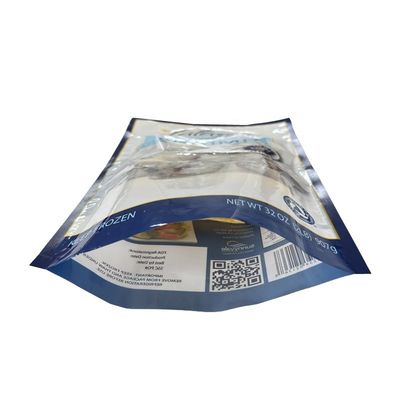 Stampa personalizzata Sacchetti di gnocchi di carne sigillabili termicamente Sacchetto aspiratore per gnocchi sicuri surgelati