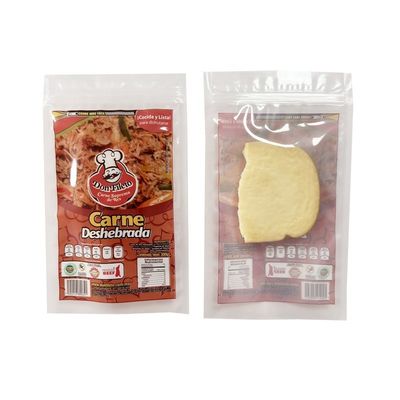 Stampa personalizzata Sacchetti di gnocchi di carne sigillabili termicamente Sacchetto aspiratore per gnocchi sicuri surgelati