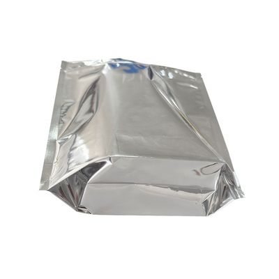 Taschino a chiusura a cerniera di alluminio di foglio d'argento sigillato termicamente per lo stoccaggio di alimenti