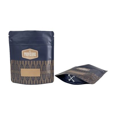 Resistente ai bambini Mylar Stand Up Zipper Bag Press Seal Zip Lock Stand Up Bag
