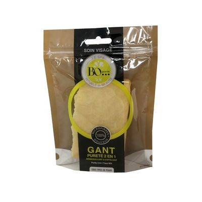 Mylar Clear Plastic Stand Up Zipper Bag Cookie Packaging Bags Con Stampa a Gravura