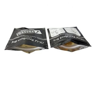 Materiale a tocco morbido Imballaggio di fiori secchi Ziplock Sacchetti di foglio Mylar 3,5 g 7 g