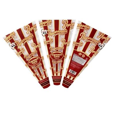 Sigillo termico plastica polibag laminata triangolare stampa personalizzata per caramelle