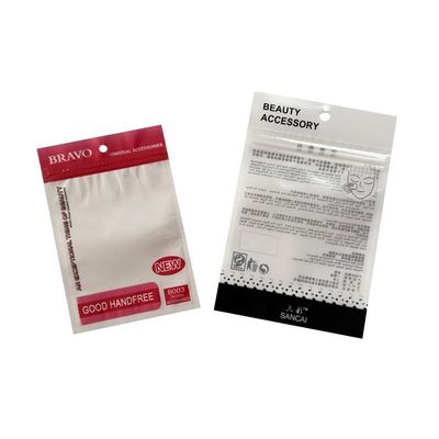 Imballaggio elettronico Sacchetti in plastica a chiusura chiusa a vista realizzati con materiale OPP / CPP