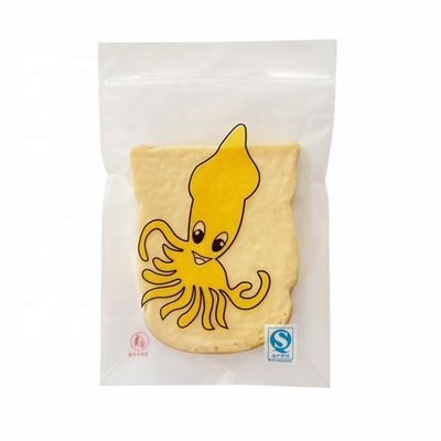 Dimensioni personalizzate con sigillamento laterale posteriore con confezione alimentare in plastica con sacchetto di imballaggio per pane biscotto cereali