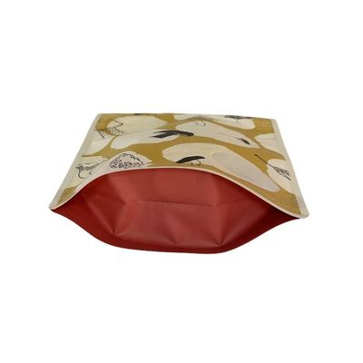 Imballaggio alimentare Zip Lock Laminato Poly Bag Frosted Plastic Resealable Stand Up Pocket Bag
