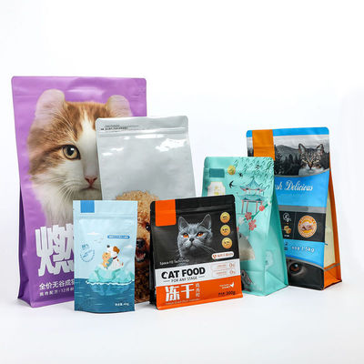 Mylar Stand Up Zipper Bag Proof odor Pet Food Storage Risaleable Stand Up Bags