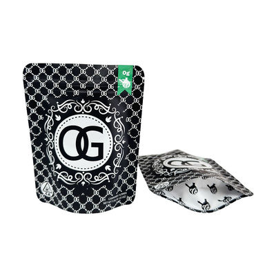 Fogli d'alluminio opaco di plastica Stand Up Zipper Bag Food Compostable Stand Up Bag