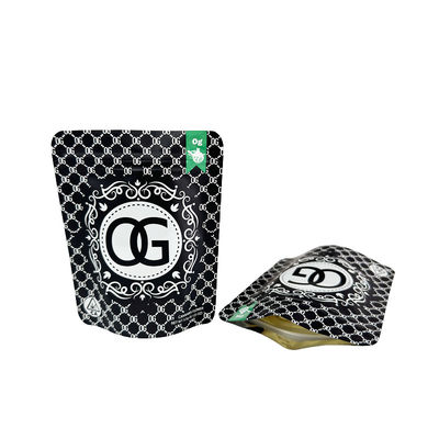 Fogli d'alluminio opaco di plastica Stand Up Zipper Bag Food Compostable Stand Up Bag