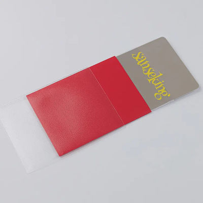 Compatibile Protettori di carte di plastica trasparenti in PP Matte Maniche tripli di carte di grandi dimensioni impermeabili a scambio Maniche di penny