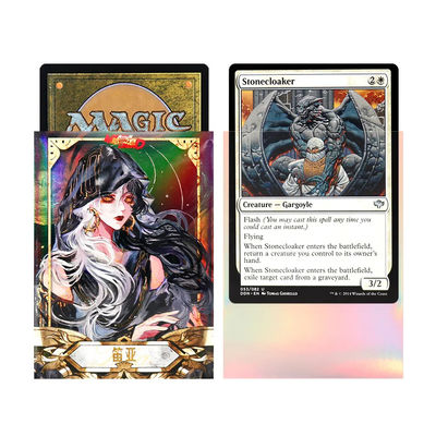 Maniche di carte Tcg personalizzate per gioco di carte