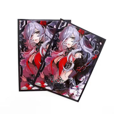 Anime Art Print Yugioh MTG TCG Cartoline stampate su misura Cartoline da gioco di plastica Manica