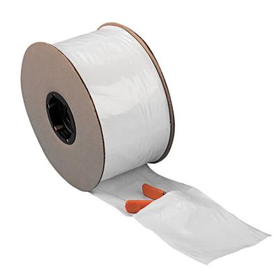 Sacchetti poliesterici pre-aperti su rotolo su misura per sistemi di sacchetti per auto