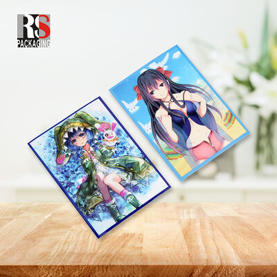 60PCS Art Anime Card Sleeves PKM Shield Board Game Trading Cards Protective Sleeves Standard Dimensioni 67x92cm