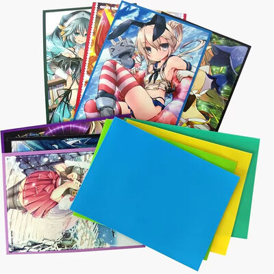 Con texture lucide, matte, personalizzate, maniche di carte da gioco, stampa eccellente, maniche di carte da scambio.