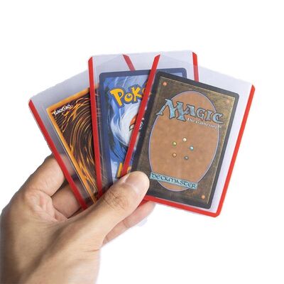 Con texture lucide, matte, personalizzate, maniche di carte da gioco, stampa eccellente, maniche di carte da scambio.