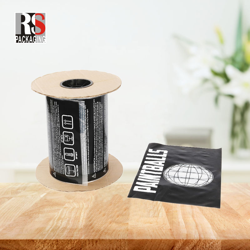LDPE Plastica Perforata Fanfolded Pre-Aperto Sacchetti Auto Sacchetto Su Un Rollo Stampa a Colore