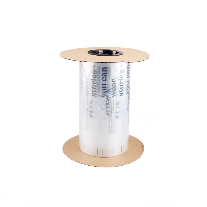 LDPE Plastic Pre-aperto Auto Poly Bag Sigillatura Maniglia Sigillo termico per imballaggio automatico