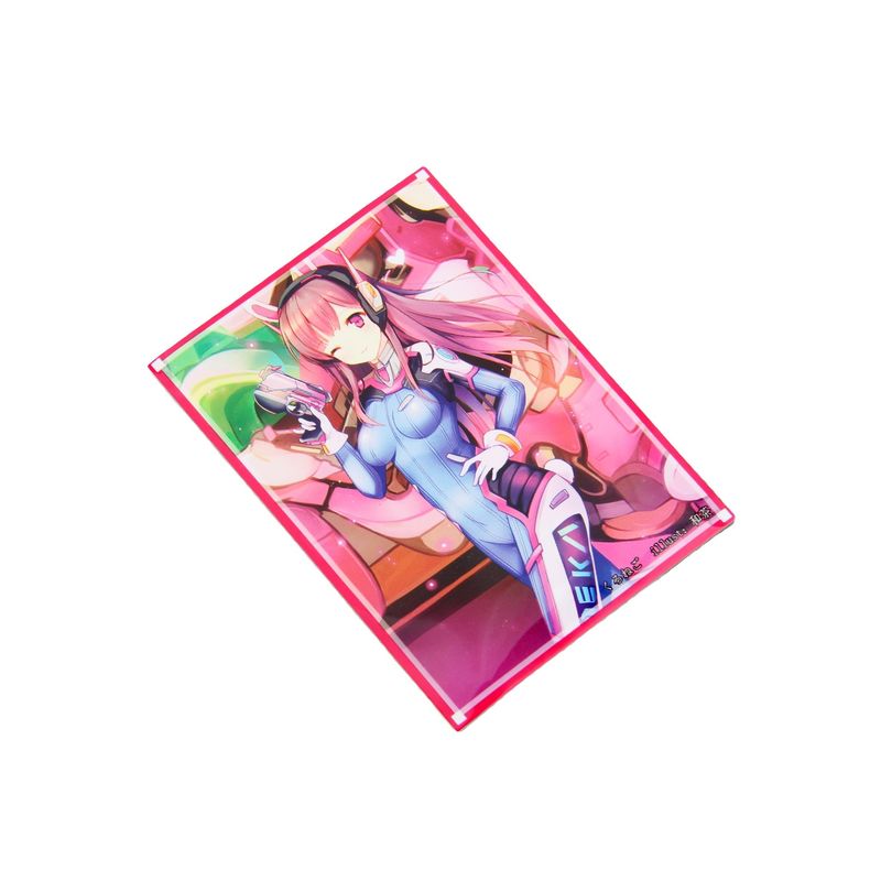 66x91 Trading Sport Card Sleeves Color Printed Gift PP TCG Protezioni per carte rigide