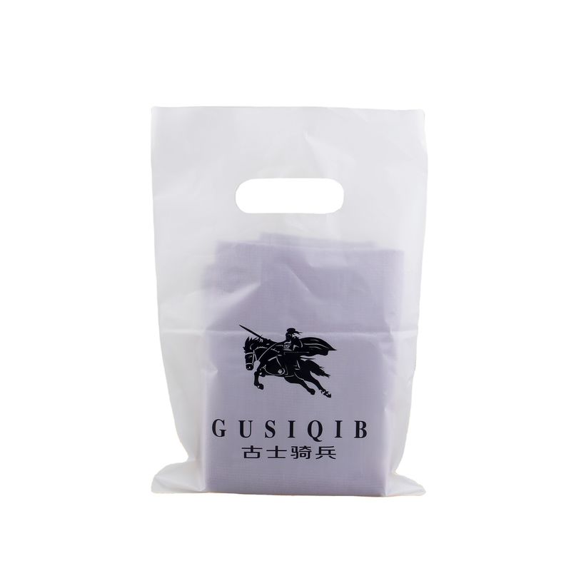 Borsa regalo in plastica riciclabile Borsa da shopping