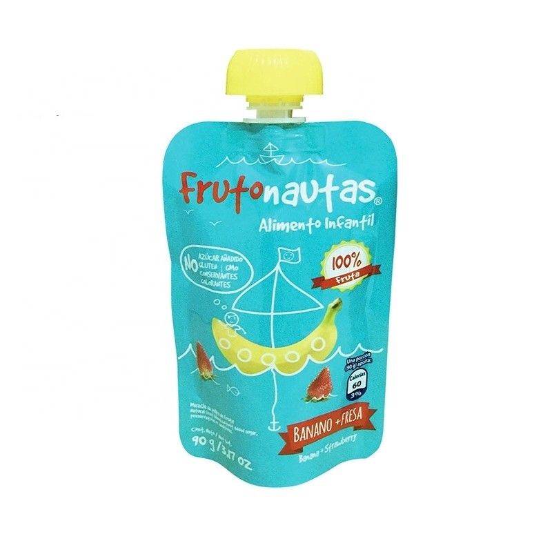 Borsa BAP gratuita con sacchetto di imballaggio per alimenti per bambini Borsa liquida per bevande con tappo a vite