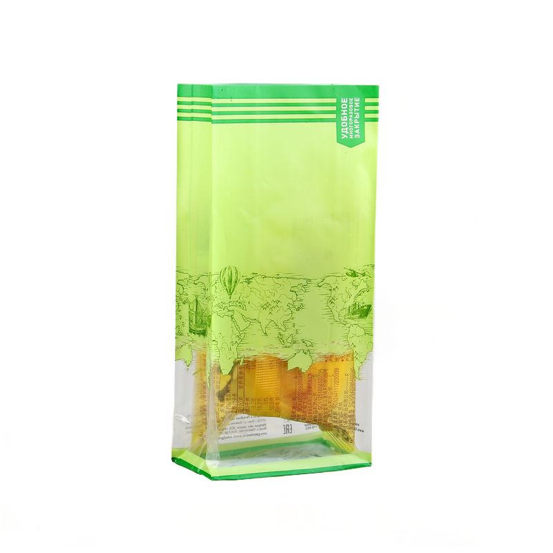 Sacchetti di plastica con fondo piatto confezionamento Bopp Opp Sacchetti di cellophane trasparenti per caramelle