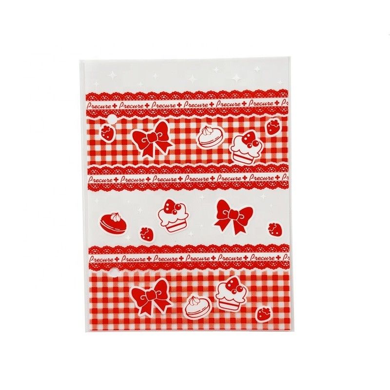 Confezionamento di cioccolato Opp Header Bag Self Adhesive Seal Clear OPP Cello Bag For Snacks