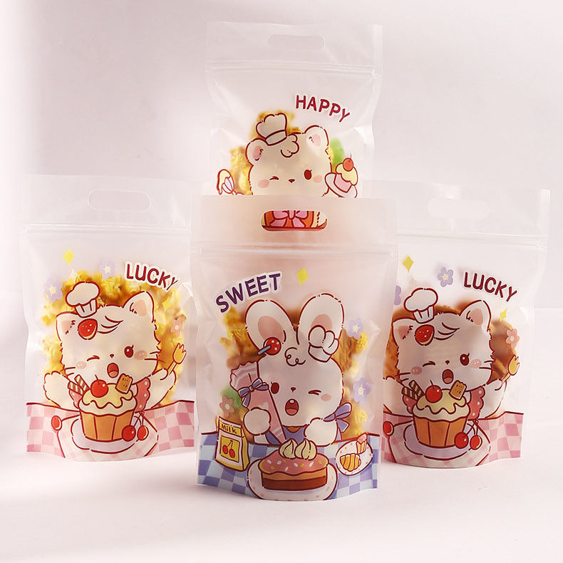 Ordine personalizzato Acceptato Sacchetti regalo in cellophane per biscotti da forno Cioccolato e dolci