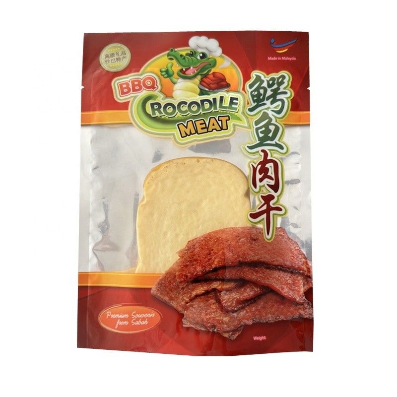 Sacchetti di imballaggio a prova di odore con vetrina di carne bovina PET / VMPET / PE Materiale per i chicchi di noci