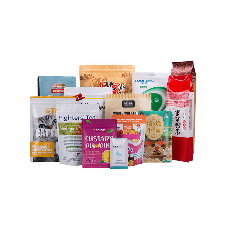 Borsa di cerniera a ripetizione chiudibile per le erbe aromatiche, snack, tè, spezie, alimenti per animali domestici, saponi