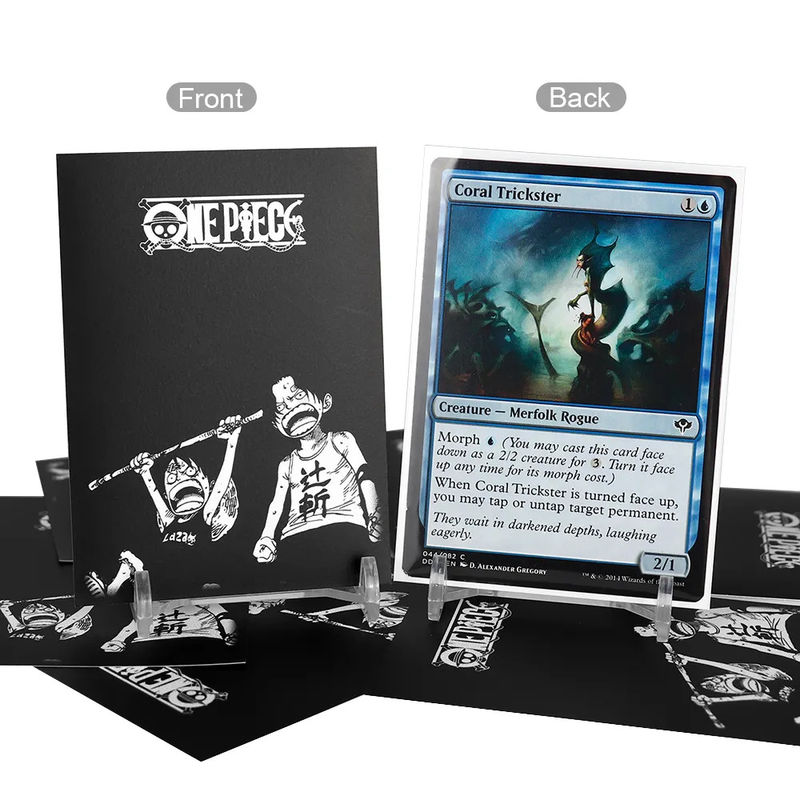Custom Matte Back Art Card Sleeves Fashion PP per MTG Standard Size Card di gioco