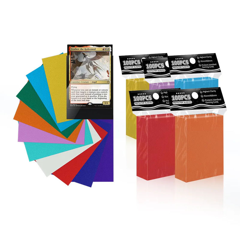 Carte di scambio Matte Deck Guard Card Protectors Maniche Forma TG Baseball / Sport / Y UG IO E Card