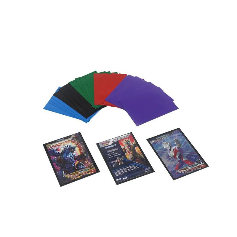 Sacchetto di confezionamento per carte da gioco personalizzato sacchetto di plastica ingrossato trasparente ghiacciato sigillo caldo sacchetto di cartoni animati Ultraman