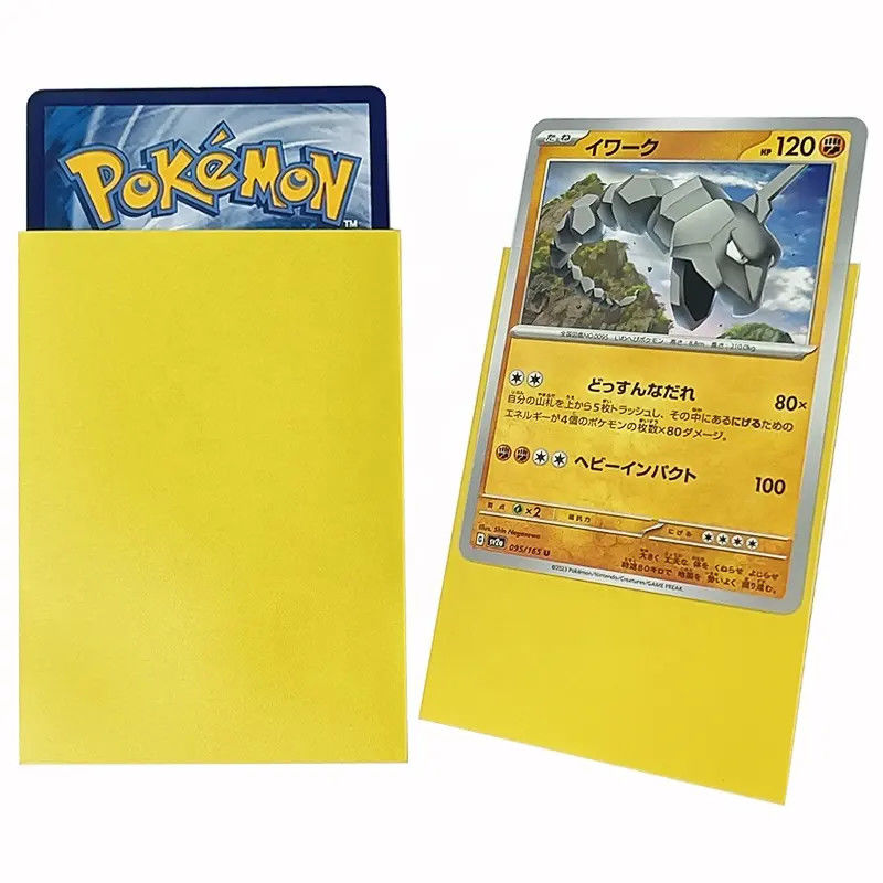 Giallo Matte Standard Size 66x91mm Matte Card Protector MTG Game Trading Card Holder
