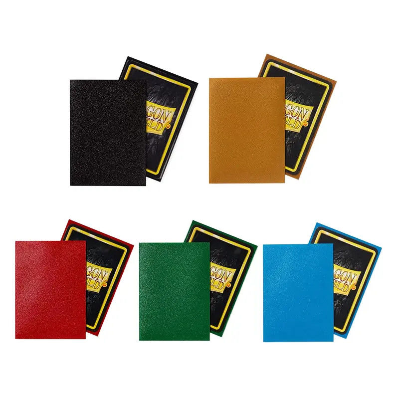 Logo personalizzato accettato Dragon Shield Deck Matte Protective Card Sleeves For Standard Size Gaming In PP Bag