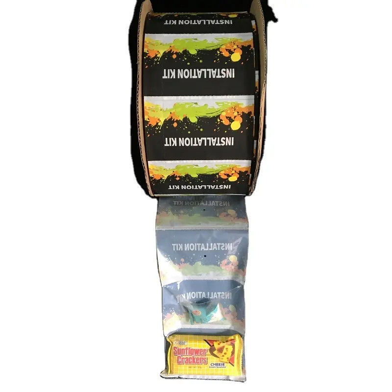 Sacchetto con pellicola di imballaggio PE Rollo di pellicola di plastica Sacchetti per auto per caffè Cioccolato Patatine fritte Bere