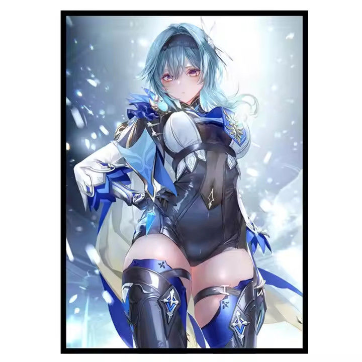 Stampe personalizzate olografiche olografiche laser opache Anime Art Print Yugioh MTG TCG Carte da gioco da tavolo