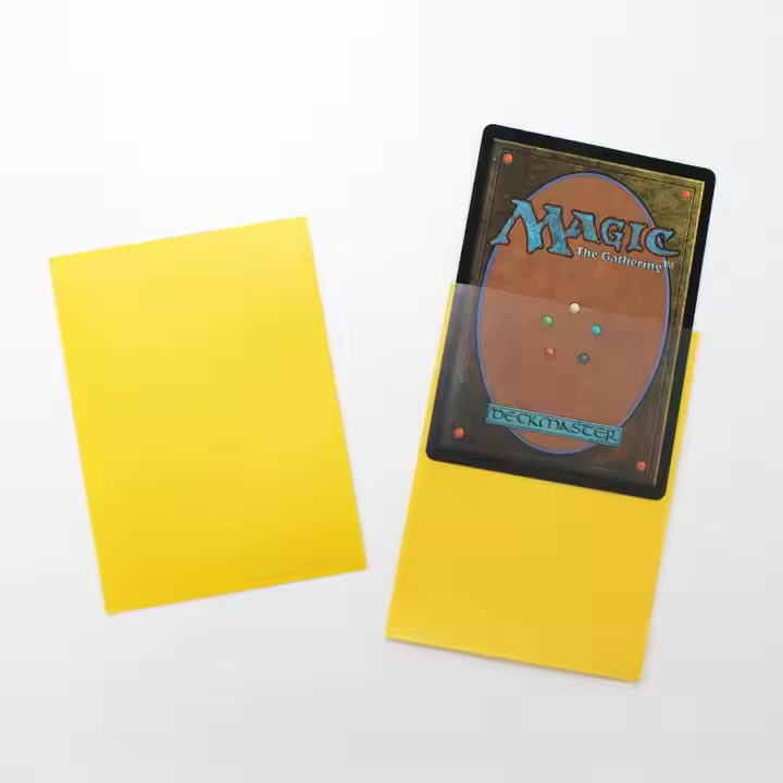 Manicotto protettivo per carte da gioco in PVC trasparente personalizzato, protezione durevole con sacchetto in OPP resistente