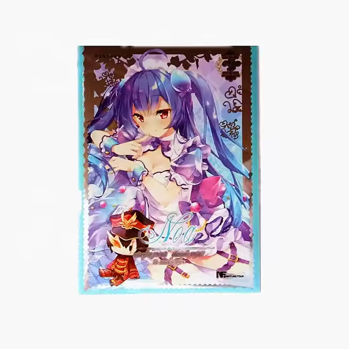 Sleeve di carta personalizzato taglia standard per impermeabile manica perfetta carte di gioco opaco carte di scambio di plastica