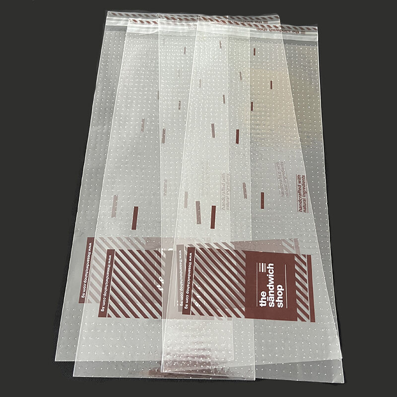 Sacchetto OPP micro-perforato per alimenti con fori per la conservazione della freschezza anti-appannamento, sacchetto per l'imballaggio per frutta e verdura